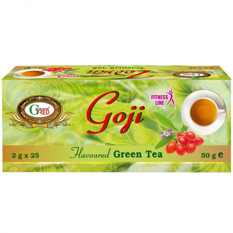 Art.1042 Grüner Tee Goji Beere 2gx25 online kaufen Teebeutel, Gred Tee